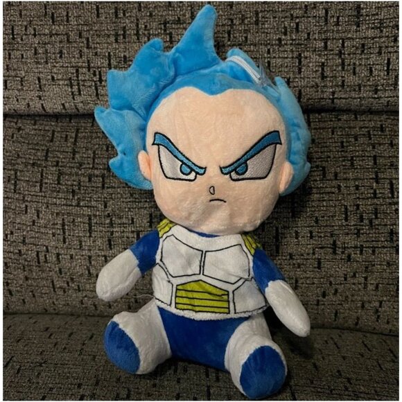 Dragon Ball Japan Anime Super Saiyan Blue Vegeta Soft Plush Stuffed Toy - Picture 4 of 4